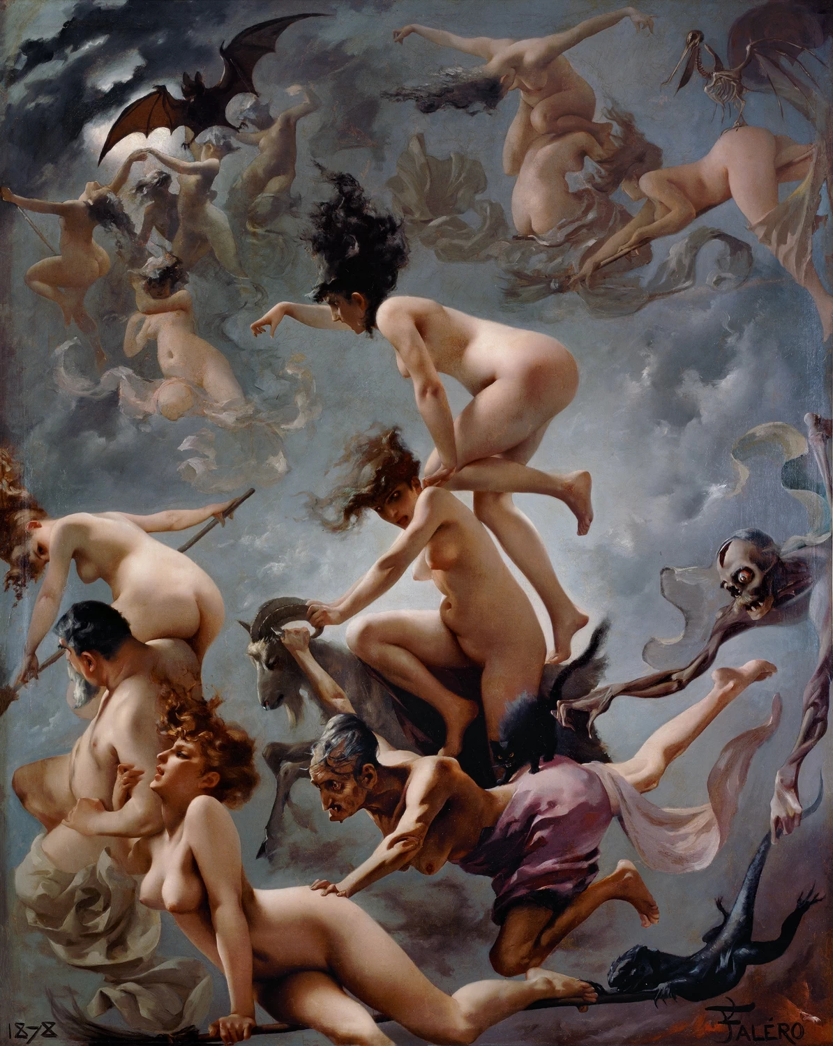 Le streghe al sabba, 1878